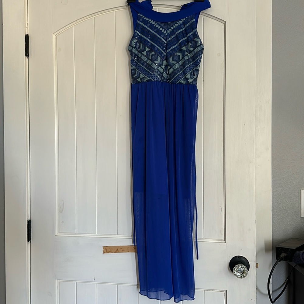 blue dress (perfect for 5th grade graduation)